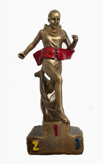 Running First Place Award Resin Trophy